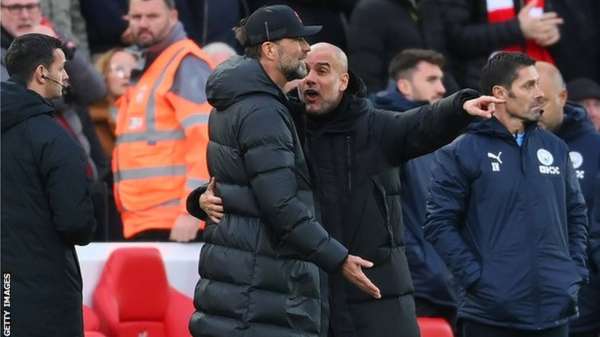 يورغن كلوب وبيب غوارديولا