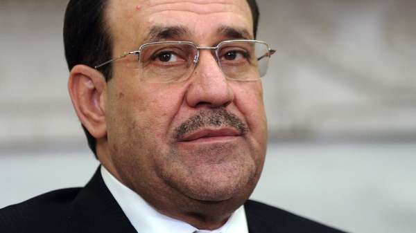 رئيس الوزراء العراقي نوري المالكي يتحدث خلال اجتماع بالرئيس الأمريكي في البيت الأبيض بواشنطن في 1 نوفمبر/ تشرين الثاني 2013