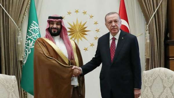 إردوغان وبن سلمان