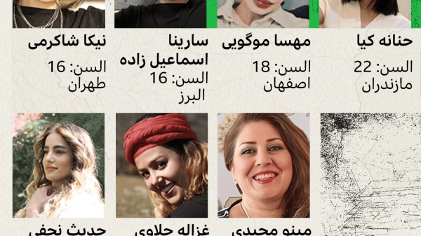 النساء اللائي قتلن أثناء الاحتجاجات في إيران