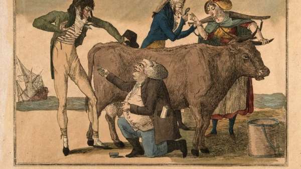 Old vaccine poster