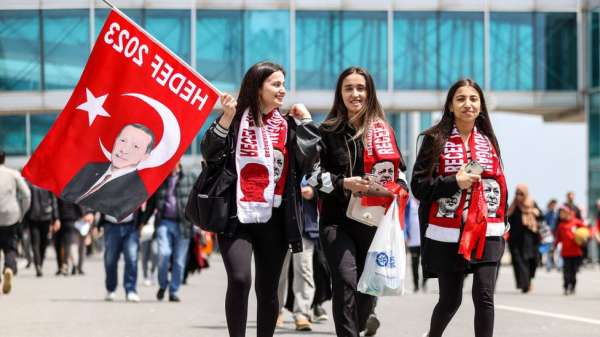Supporters of President Erdogan